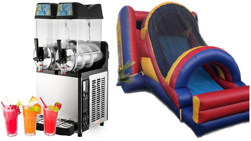 SLUSH MACHINE & BOUNCE HOUSE COMBO