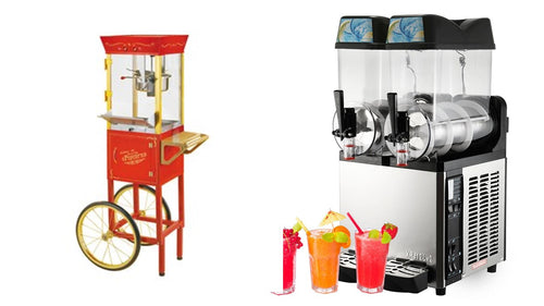 POPCORN & SLUSH MACHINE COMBO